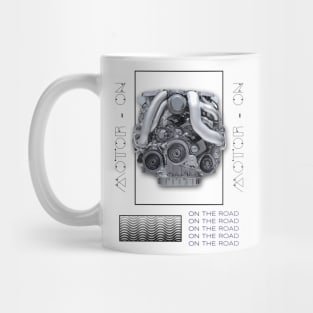 Vintage Classic Motor Car Bike Antique Since Retro Mug